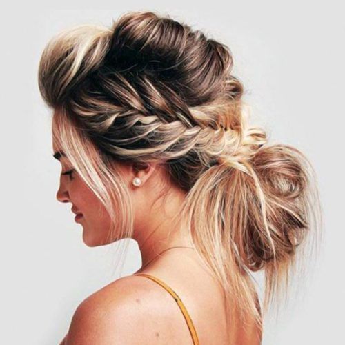 Braided Updo For Blondes (Photo 10 of 15)