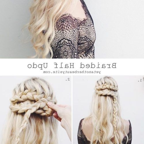 Diy Half Updo Hairstyles For Long Hair (Photo 10 of 15)