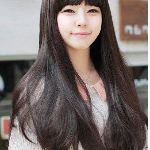 Long Hairstyles For Korean Women (Photo 4 of 15)