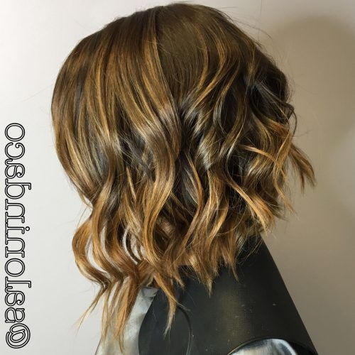 Point Cut Bob Hairstyles With Caramel Balayage (Photo 2 of 20)