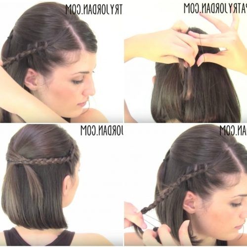 Easy Updo Hairstyles For Short Hair (Photo 12 of 15)