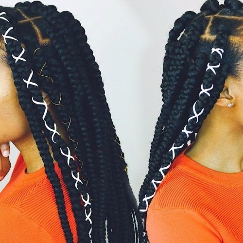 Braid Hairstyles With Rubber Bands (Photo 1 of 15)