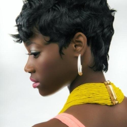 Short Haircuts For Black Women With Fine Hair (Photo 3 of 20)