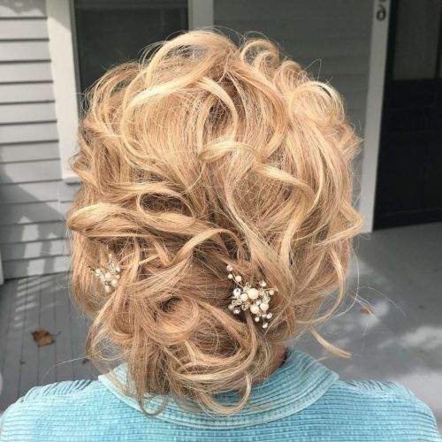 Tousled Asymmetrical Updo Wedding Hairstyles (Photo 5 of 20)
