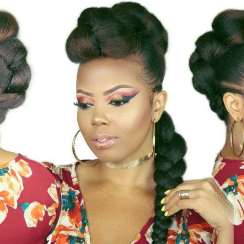 Braided Faux Mohawk Hairstyles For Women (Photo 15 of 20)