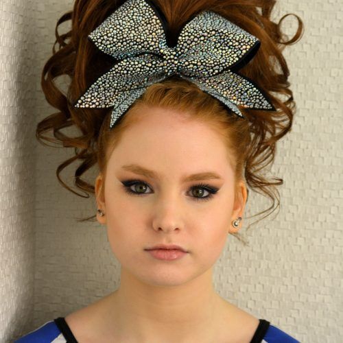Teased Prom Updos With Cute Headband (Photo 7 of 20)