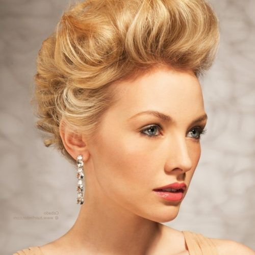 Teased Updo Hairstyles (Photo 1 of 15)