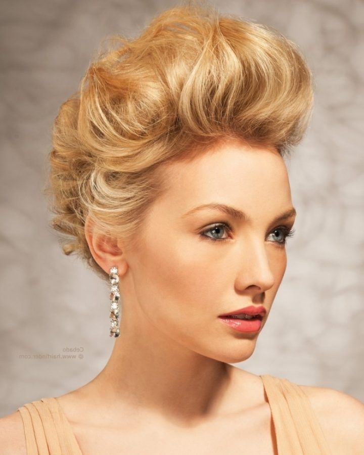 15 Collection of Teased Updo Hairstyles