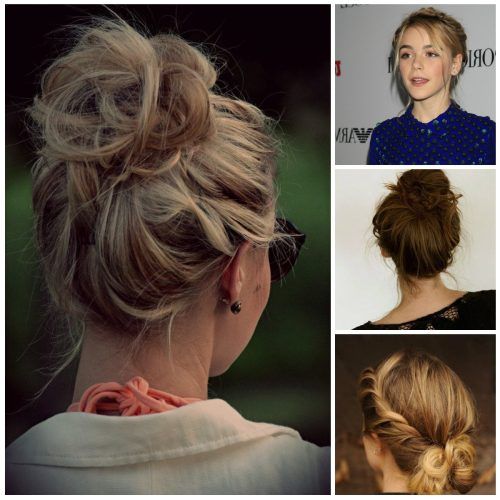 Messy Updo Hairstyles (Photo 7 of 15)