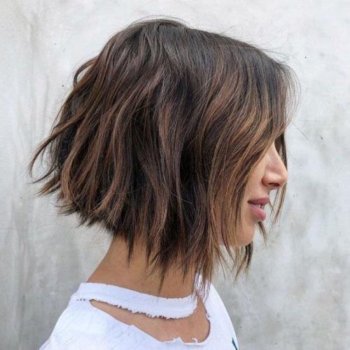 Long Bob With Choppy Ends (Photo 11 of 20)