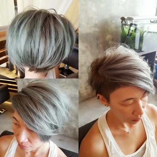 Silver Pixie Haircuts With Side Swept Bangs (Photo 7 of 20)