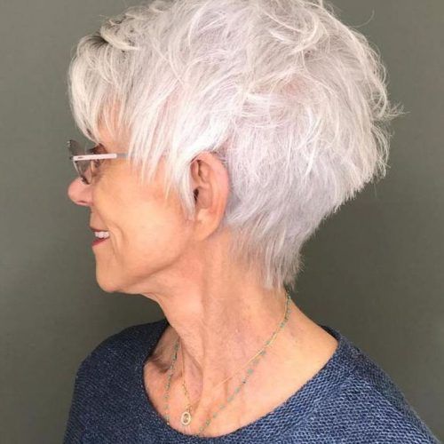 Gray Pixie Haircuts For Older Women (Photo 16 of 20)
