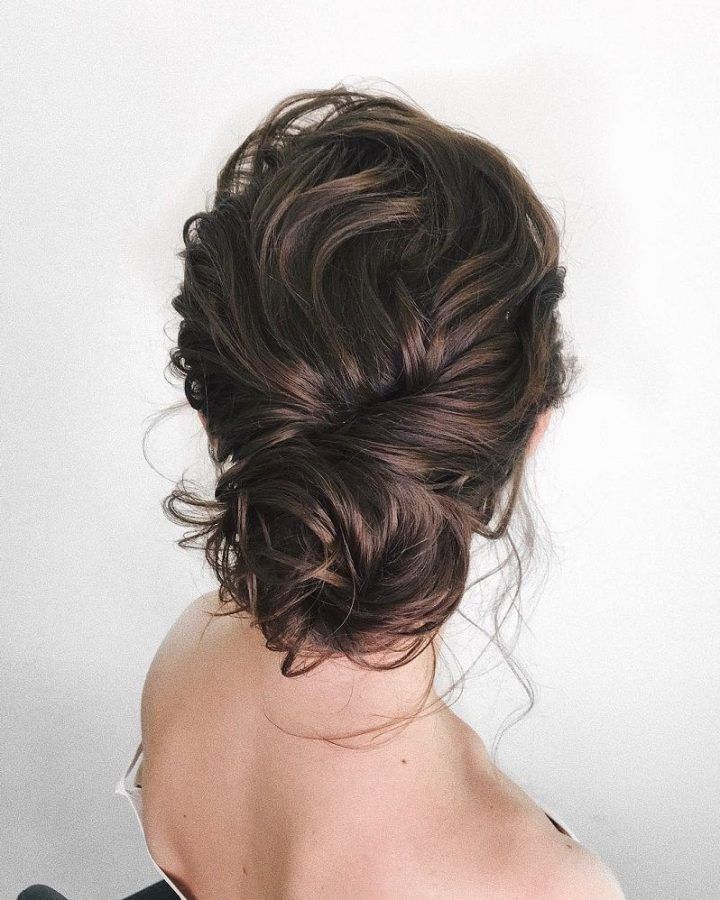 20 Ideas of Complex-looking Prom Updos with Variety of Textures