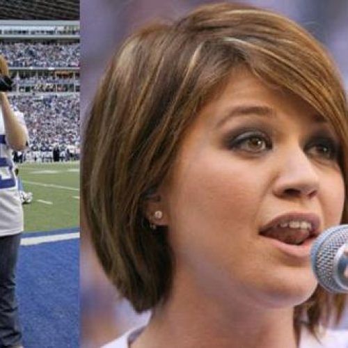 Kelly Clarkson Short Hairstyles (Photo 13 of 15)