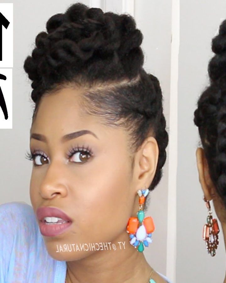 15 Collection of Updos Hairstyles for Natural Black Hair
