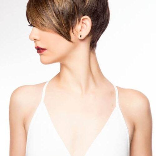 Black Short Hairstyles For Long Faces (Photo 5 of 20)