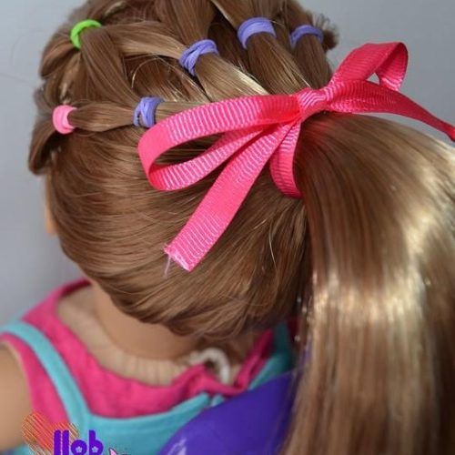 American Girl Doll Hair Salon Styles - Youtube inside Cute American Girl Doll Hairstyles For Short Hair (Photo 8 of 292)