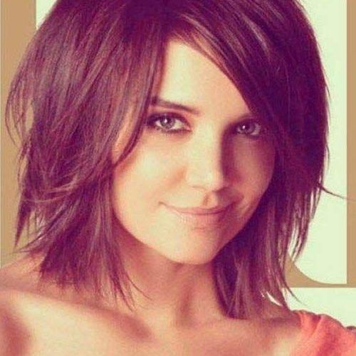 Medium To Short Haircuts For Thick Hair (Photo 15 of 15)