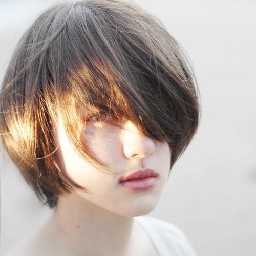 Korean Girl Short Hairstyle (Photo 15 of 15)