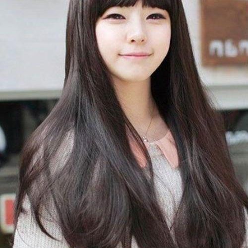 Korean Girl Long Hairstyles (Photo 15 of 15)