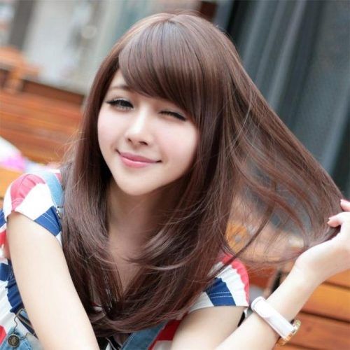 Korean Women With Long Hairstyles (Photo 7 of 15)