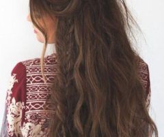 15 Best Collection of Hair Clips for Thick Long Hairstyles