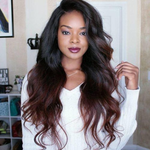 Long Weave Hairstyles (Photo 1 of 15)