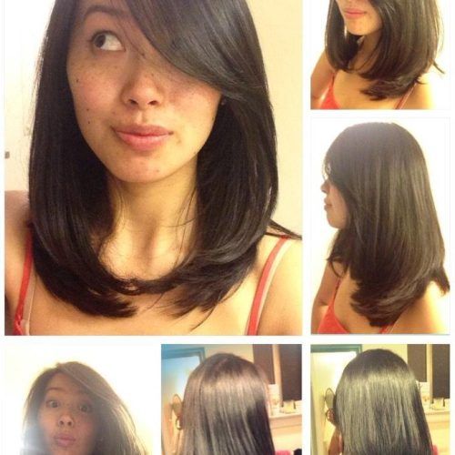 Asian Hairstyles With Medium Length (Photo 7 of 20)