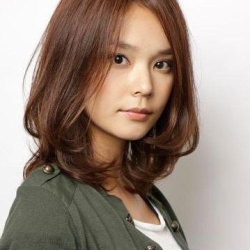 Korean Hairstyles For Medium Hair (Photo 3 of 20)