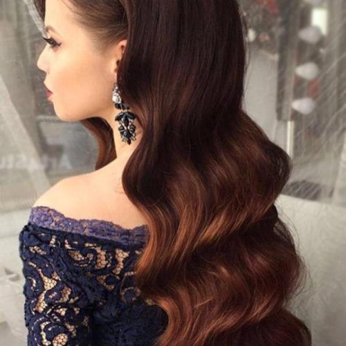 Long Hairstyles Down For Prom (Photo 7 of 15)