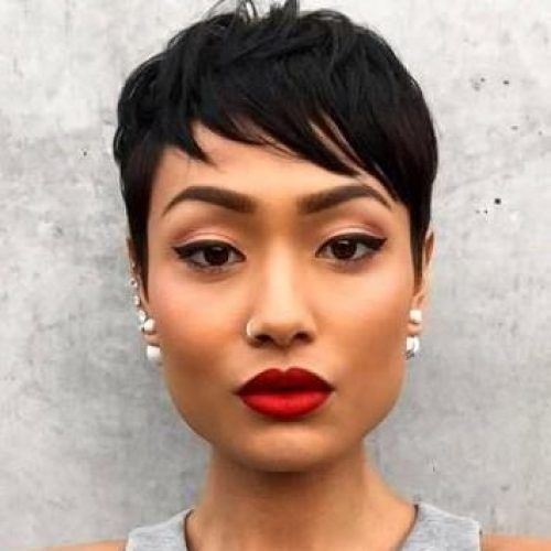 Short Haircuts For Relaxed Hair (Photo 17 of 20)