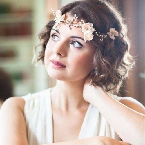 Hairstyles For Brides With Short Hair (Photo 6 of 15)