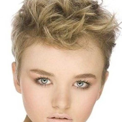Short Haircuts For Thin Curly Hair (Photo 13 of 20)