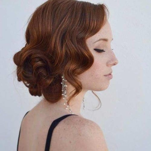 Vintage Updos Hairstyles For Long Hair (Photo 6 of 15)