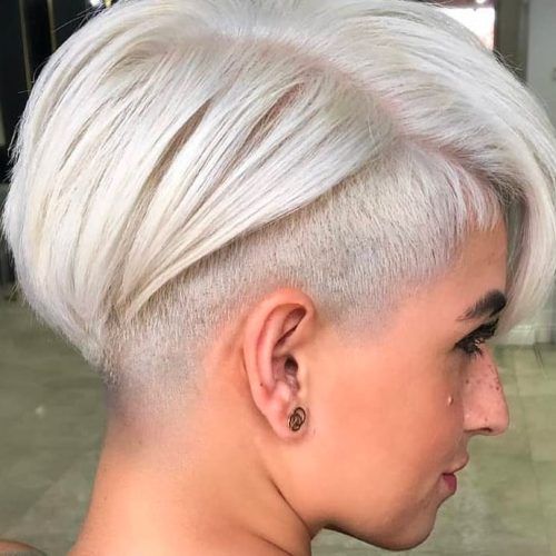 Side-Parted Pixie Hairstyles With An Undercut (Photo 4 of 20)