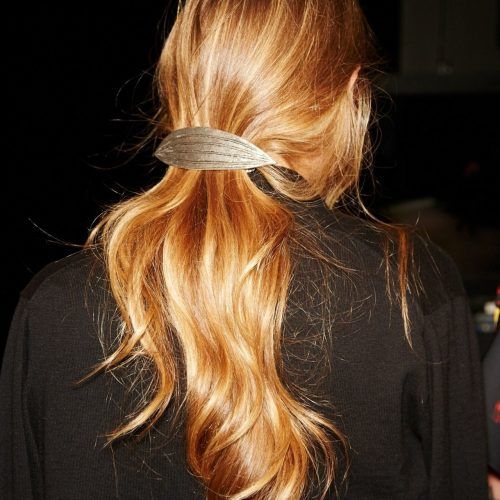 High And Glossy Brown Blonde Pony Hairstyles (Photo 19 of 20)
