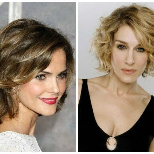 Inverted Brunette Bob Hairstyles With Messy Curls (Photo 16 of 20)