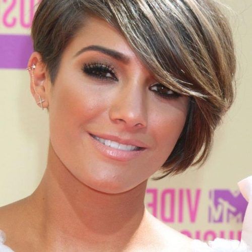 Short Hairstyles With Side Swept Bangs (Photo 13 of 20)
