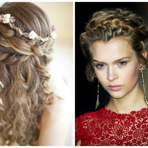 Braided Crown Updo Hairstyles (Photo 9 of 15)