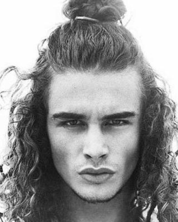 15 Best Collection of Hairstyles for Men with Long Curly Hair