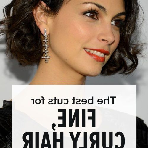 Medium Hairstyles For Thin Curly Hair (Photo 14 of 20)