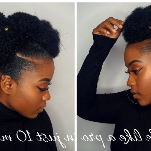 Faux Mohawk Hairstyles With Natural Tresses (Photo 12 of 20)