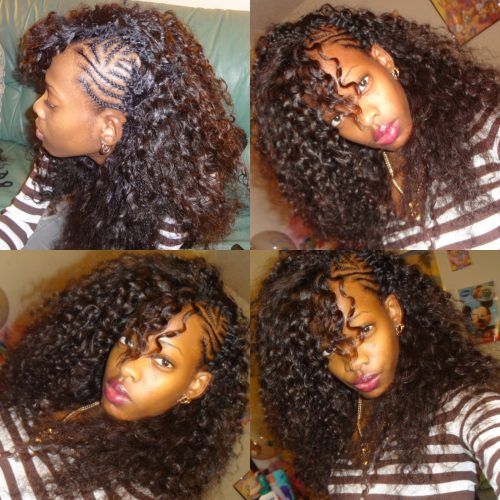 Braided Hairstyles With Curly Weave (Photo 2 of 15)