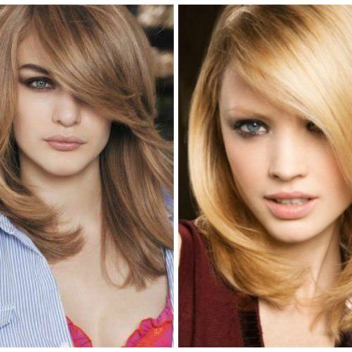 Layered Bob Hairstyles With Swoopy Side Bangs (Photo 19 of 20)