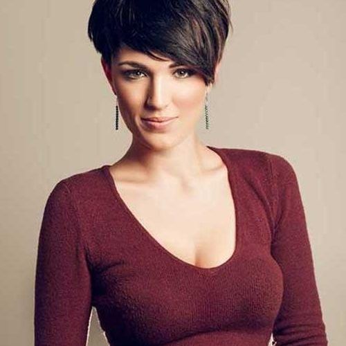 Short Pixie Haircuts For Thick Wavy Hair (Photo 20 of 20)
