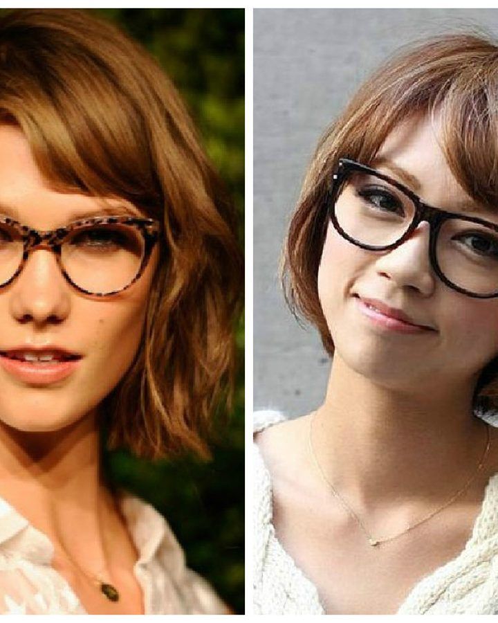 20 Ideas of Medium Haircuts for Women Who Wear Glasses