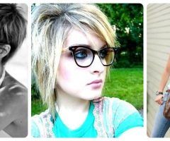 20 Ideas of Short Hairstyles for Ladies with Glasses