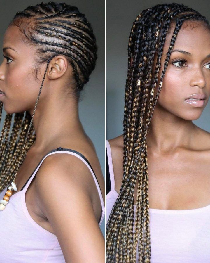 20 Ideas of Beaded Plaits Braids Hairstyles