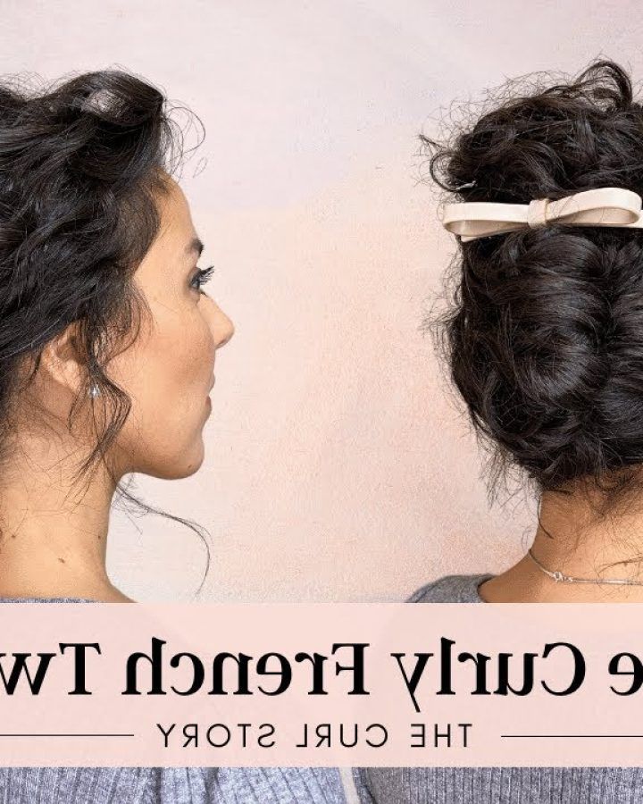 15 Collection of French Twist for Wavy Locks