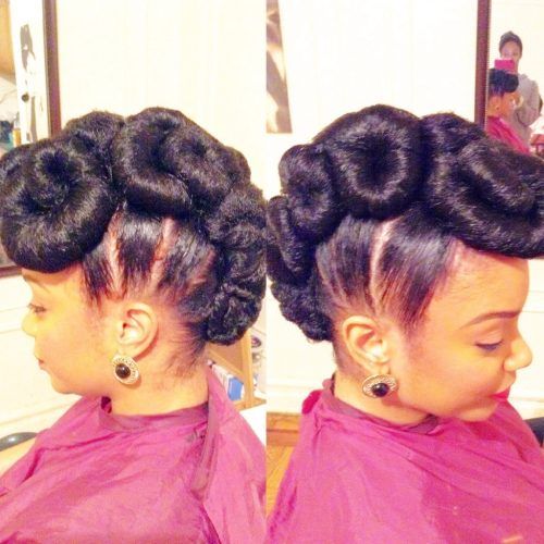 Updo Hairstyles With Weave (Photo 15 of 15)